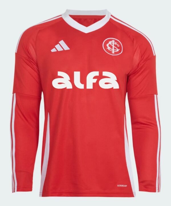 Camisa Internacional Manga Longa 2025/26 I Com Patrocínios