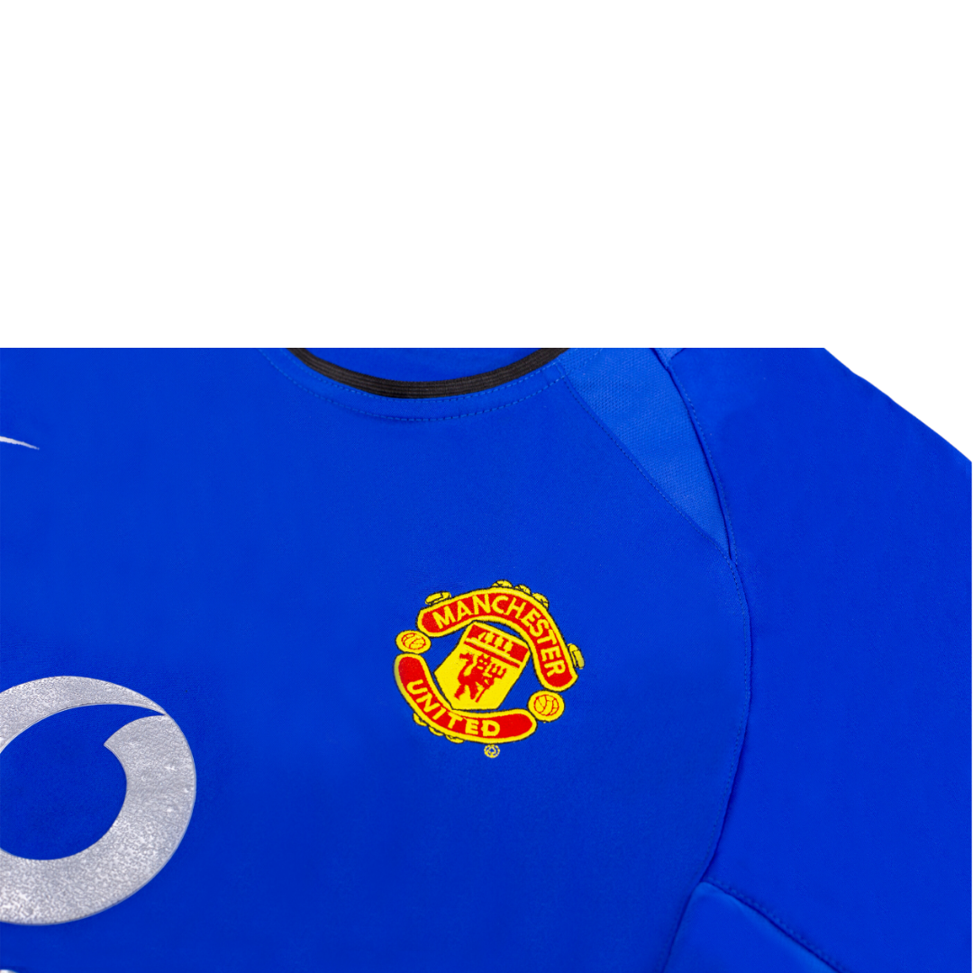 Camisa Manchester United Away 02/03 - Versão Retrô "Beckham" Nº 7 - Imagem 8