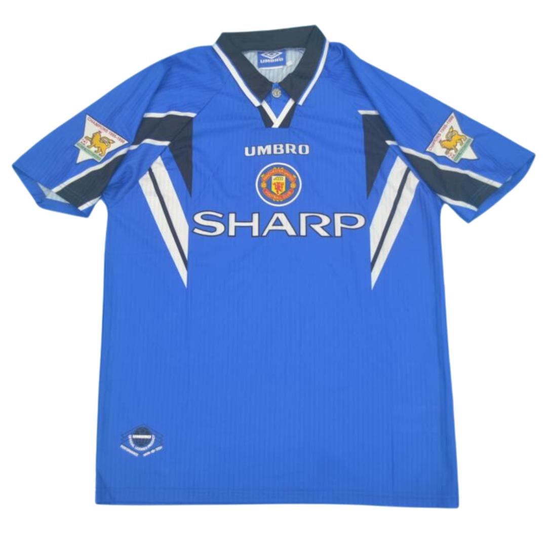 Camisa Manchester United Away 96/97 - Versão Retrô "Cantona" Nº 7 - Imagem 2