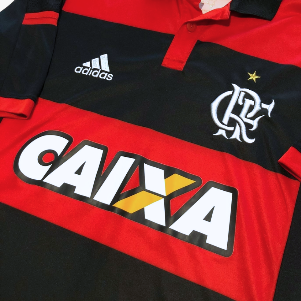 Camisa Flamengo 2014 I Retrô com Patrocinadores - Imagem 2