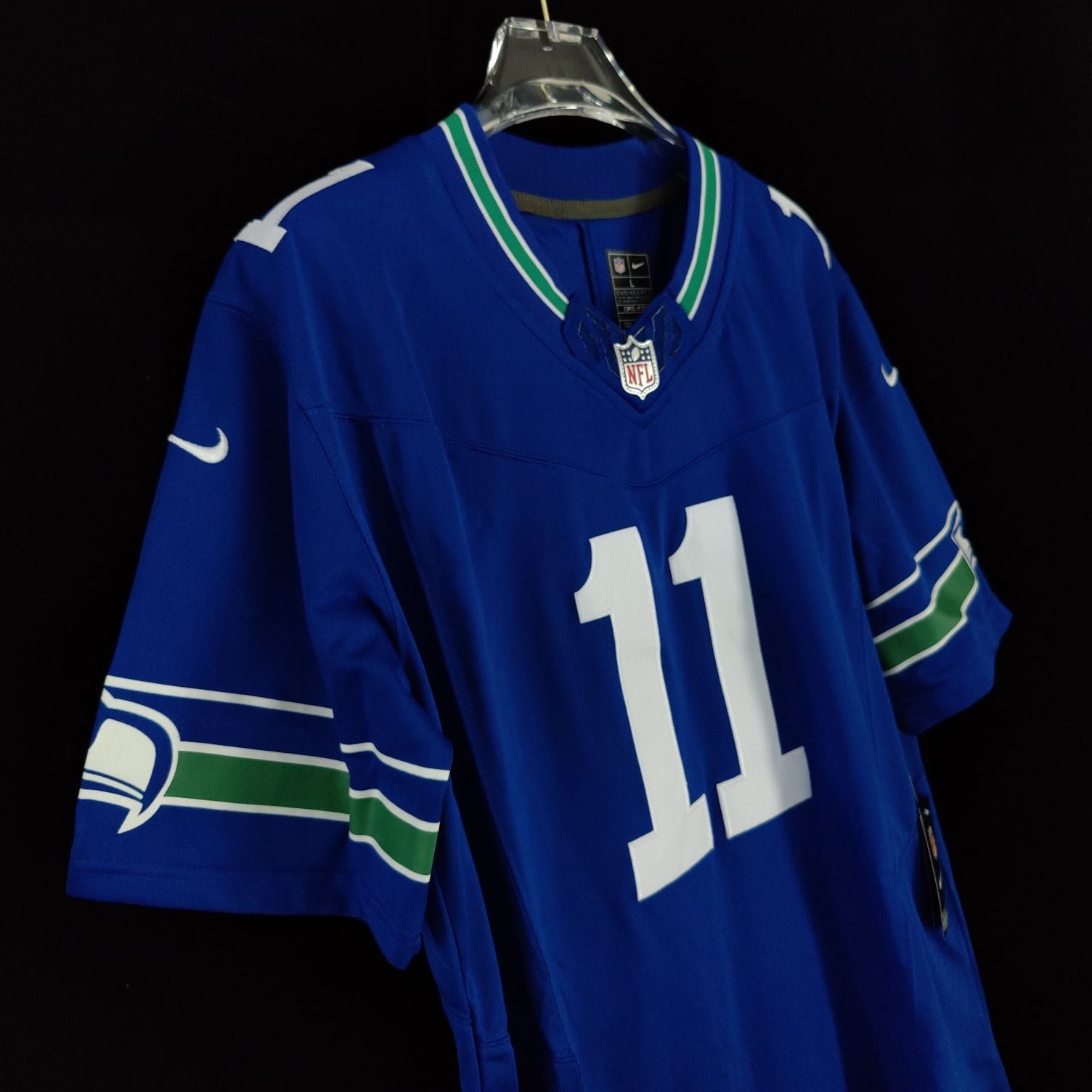Camisa NFL Seattle Seahawks Vapor F.U.S.E. Limited Jersey Azul - Imagem 4