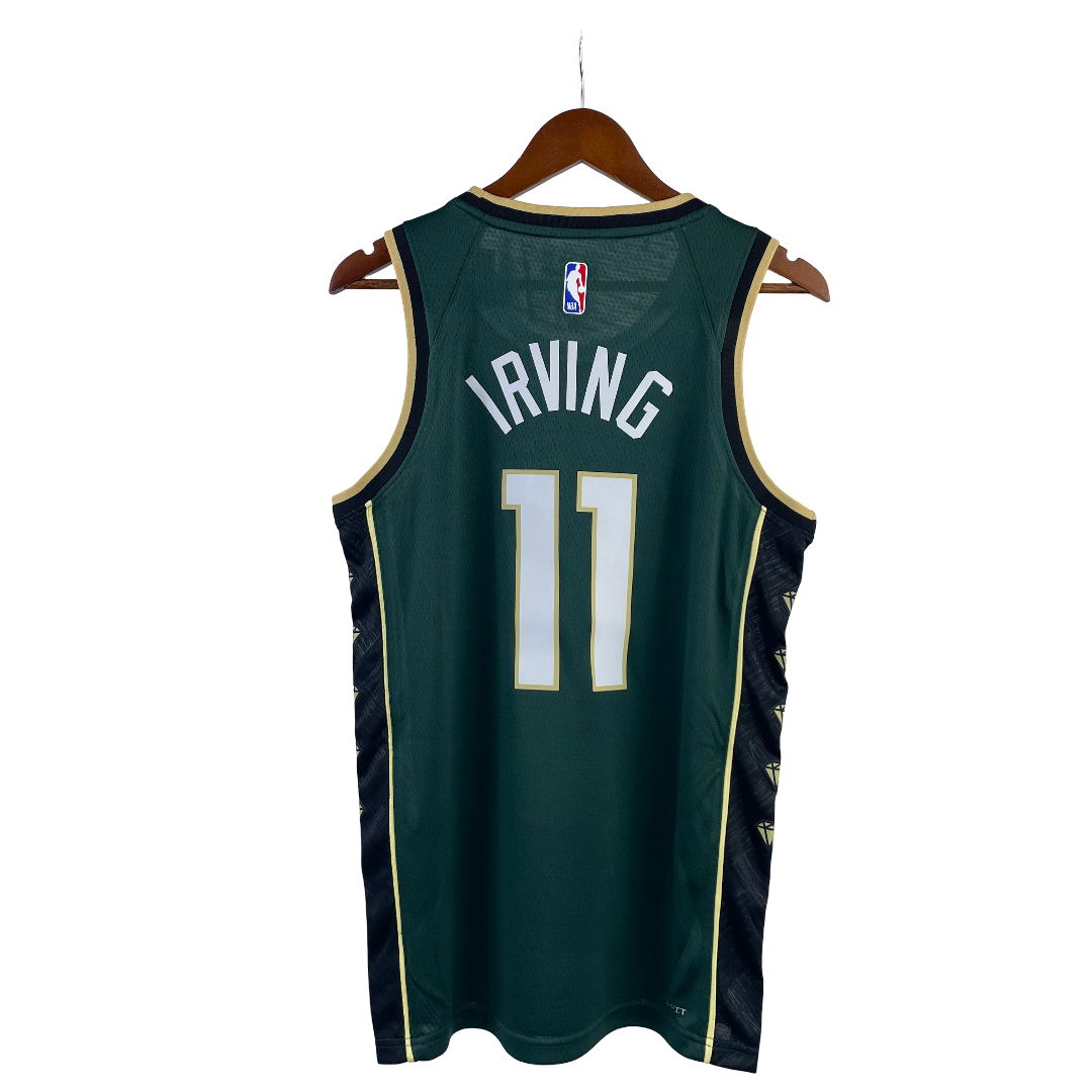 Regata NBA Boston Celtics City Edition Authentic Irving 11 - Verde - Imagem 2
