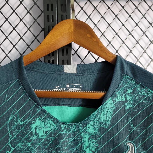 Camisa Tottenham Retrô Away 18/19 - Masculino - Verde - Imagem 5