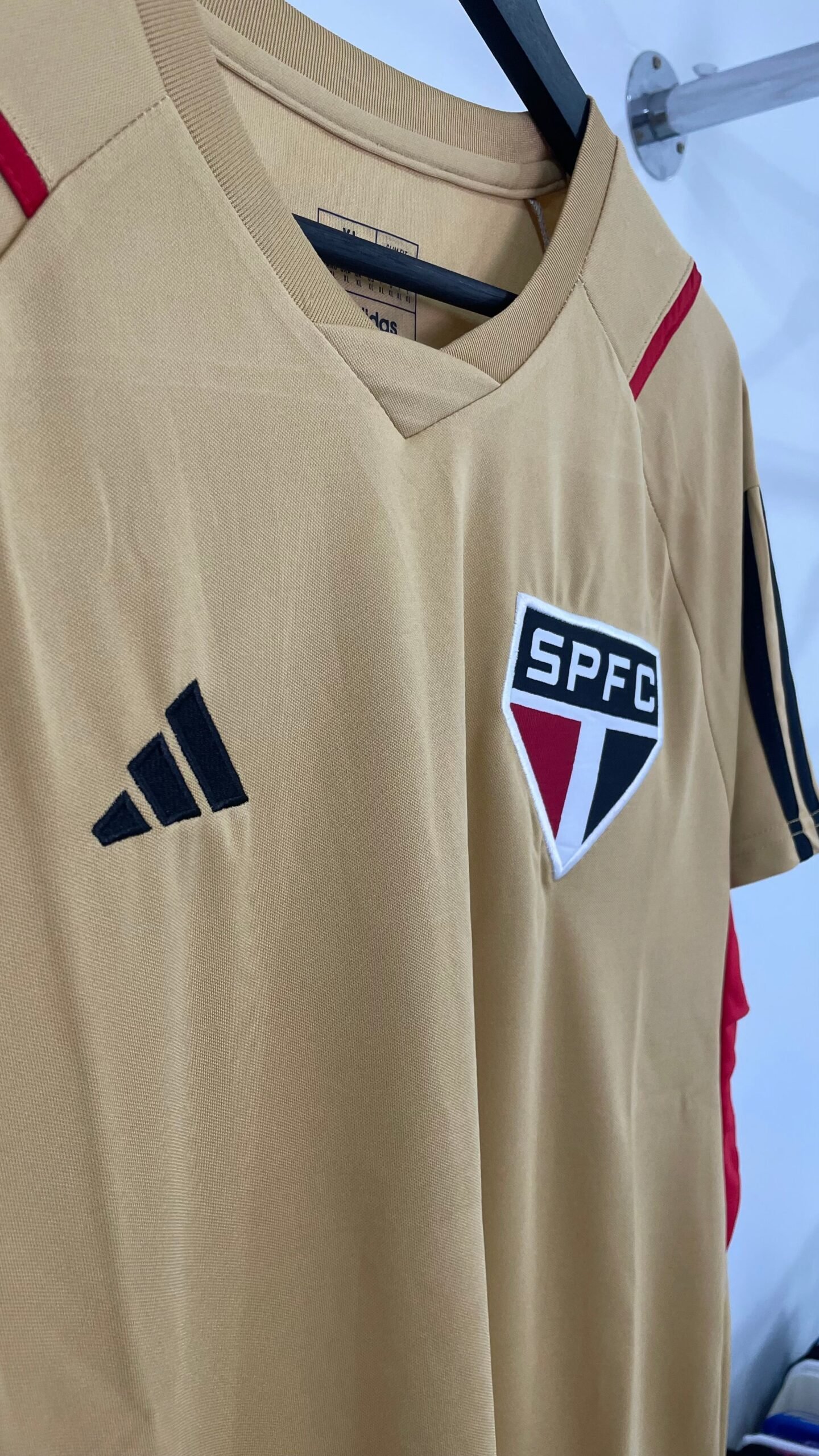 Camisa São Paulo 23/24 Treino Bege - Imagem 4