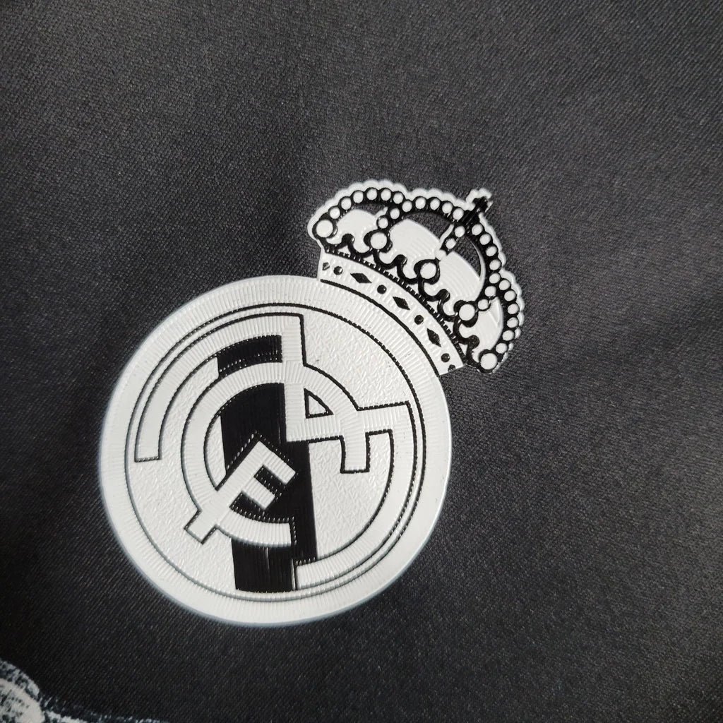 Camisa Retrô Real Madrid III Third 2014/15 Masculino Preto - Imagem 3