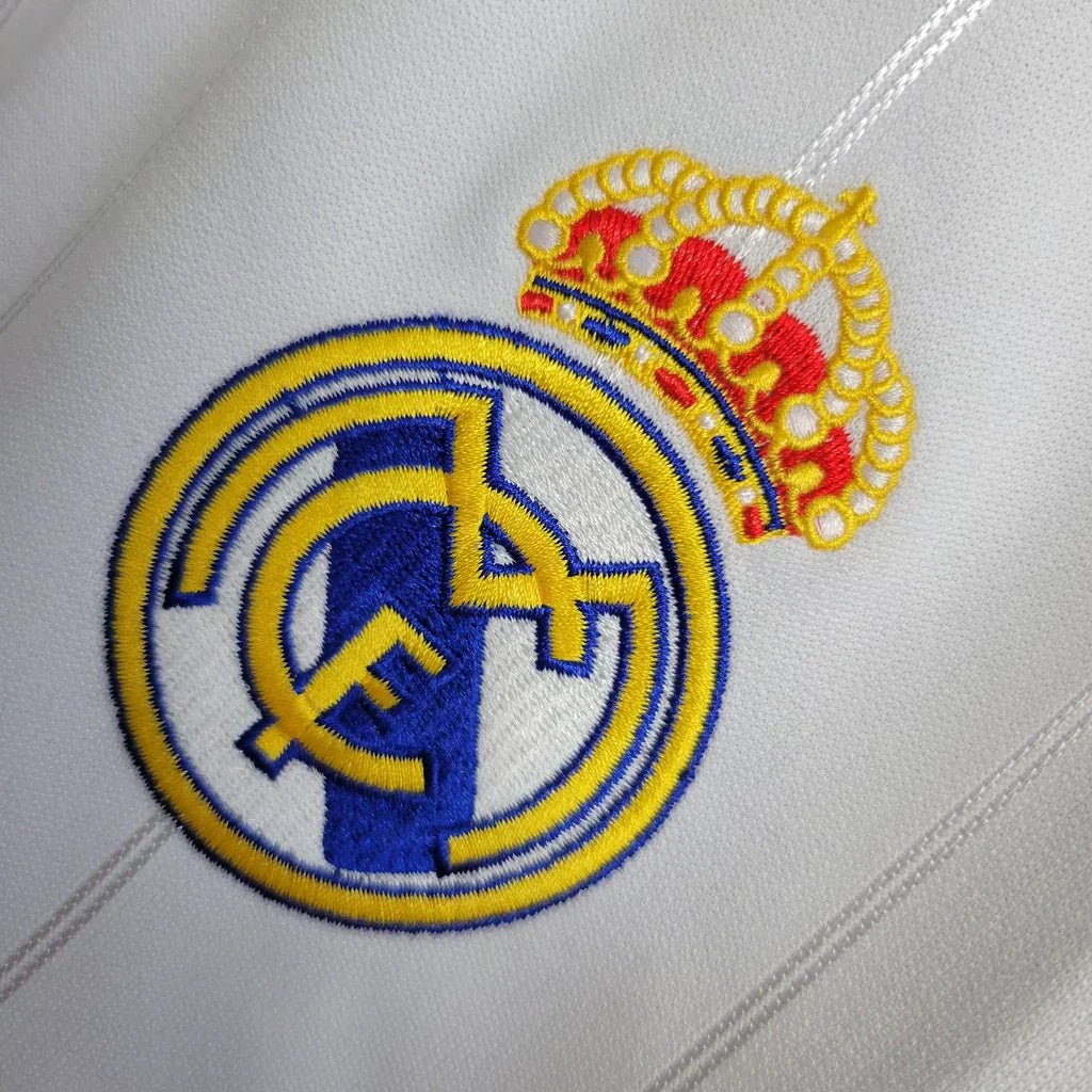 Camisa Retrô Real Madrid I Home 2012/13 Masculino Branco - Imagem 5