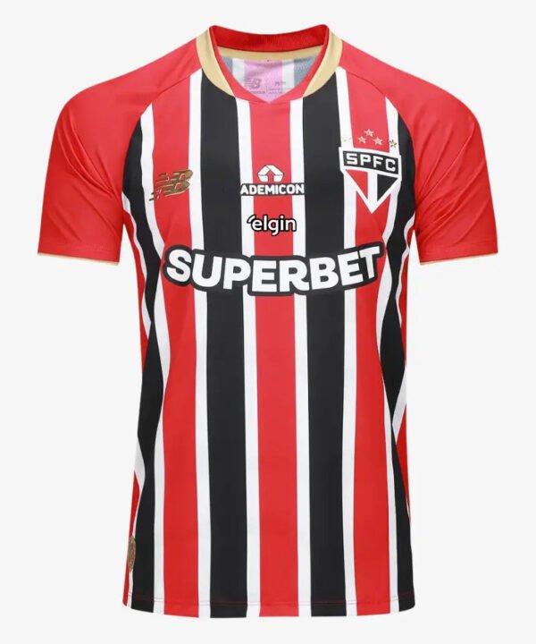 Camisa São Paulo 2025/26 II Jogador Com Patrocínios