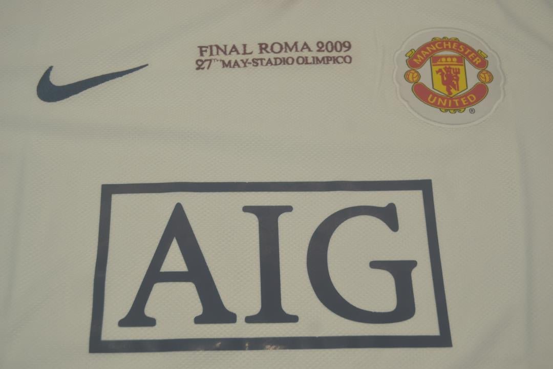 Camisa Manchester United UCL Final 08/09 - Versão Retrô - Imagem 19