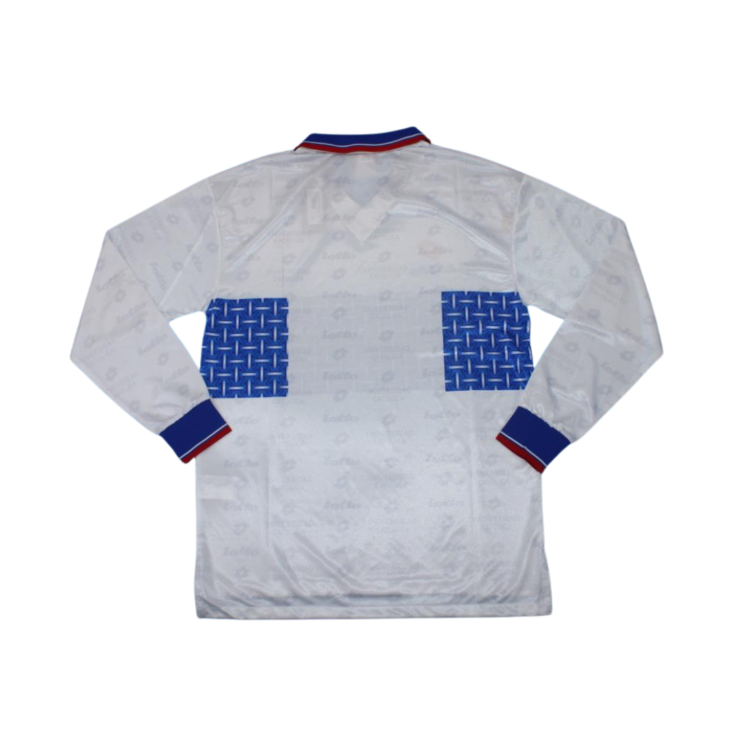 Camisa Universidad Catolica Manga Longa Home 1996 - Versão Retrô - Imagem 2