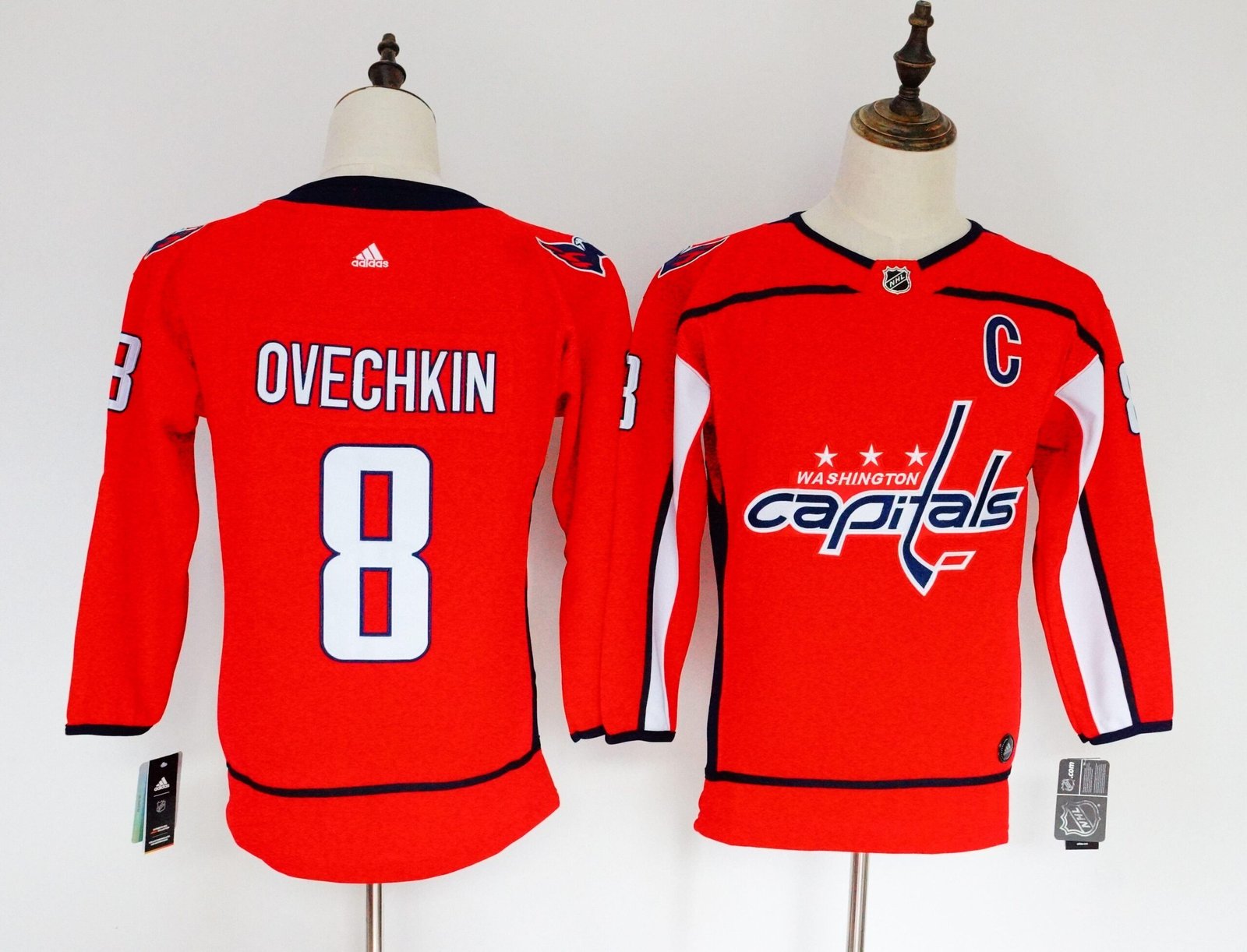 Jersey Washington Capitals Vermelha - Imagem 3