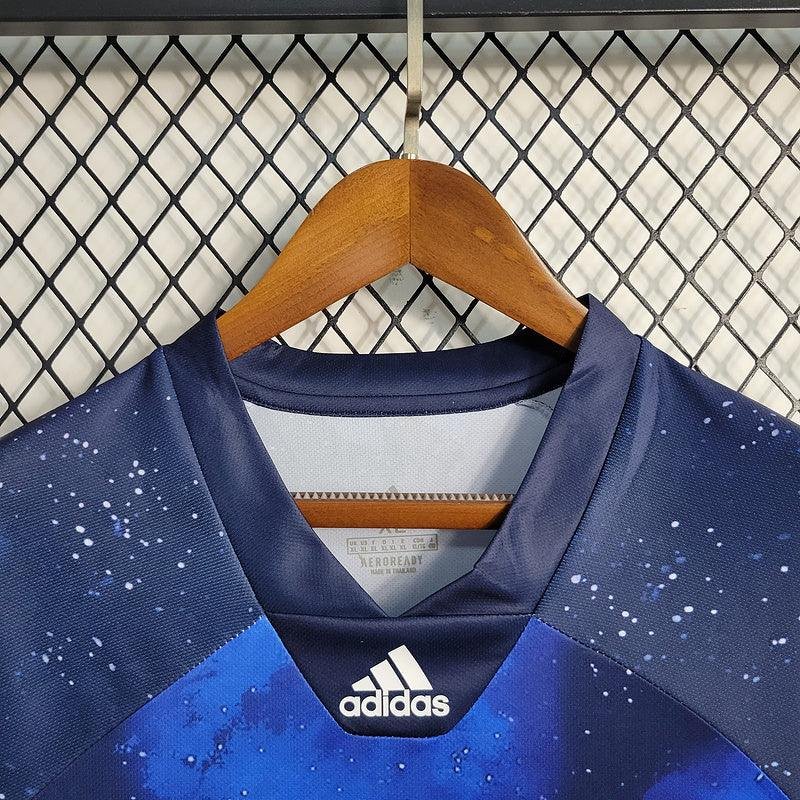 Camisa Real Madrid Especial 2018/19 Retrô - Azul Galáxia - Imagem 7