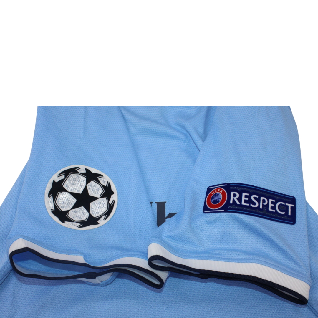 Camisa Manchester City Home 13/14 - Versão Retrô "Kun Aguero" Nº 16 - Imagem 15