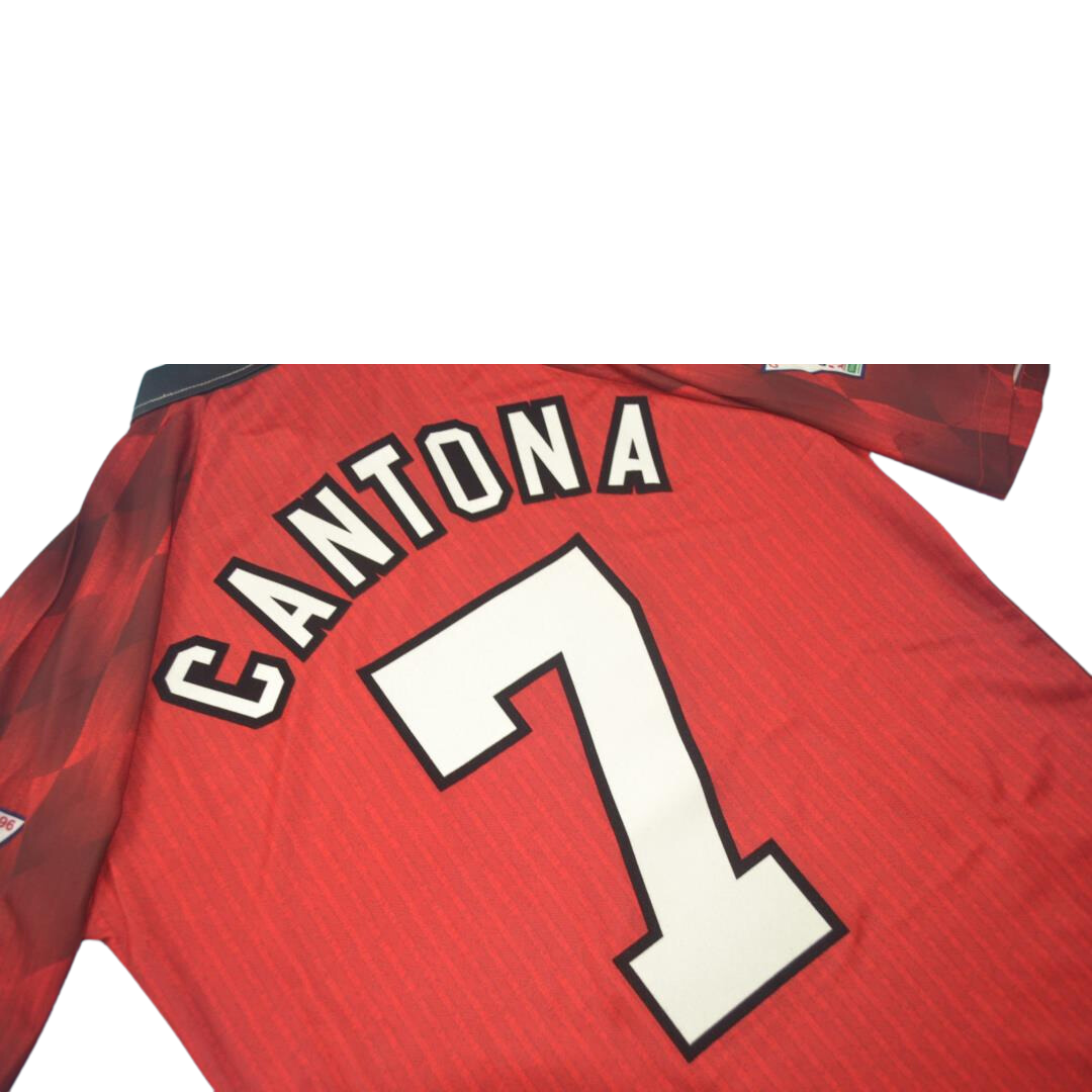 Camisa Manchester United Home 96/98 - Versão Retrô "Cantona" Nº 7 - Imagem 13