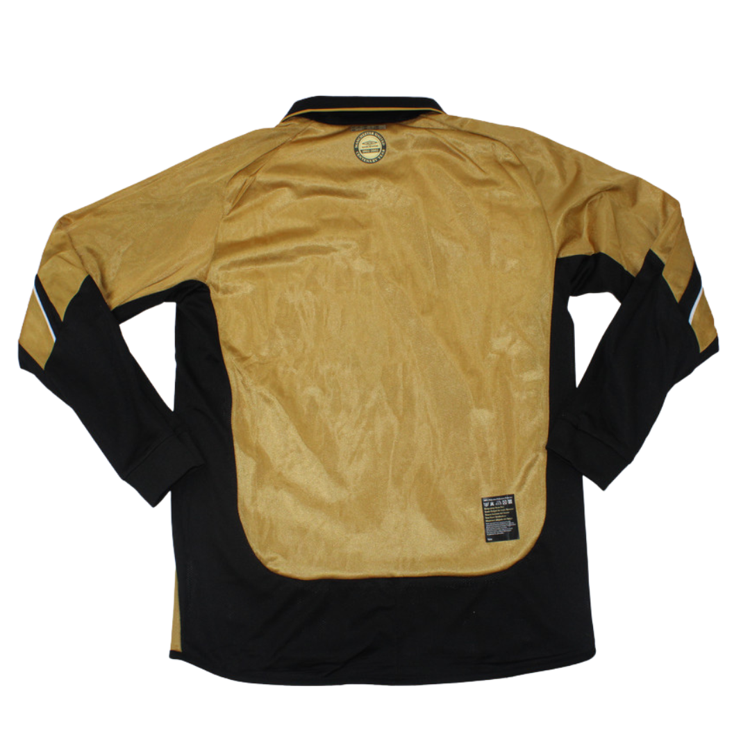 Camisa Manchester United Manga Longa Away 01/02 - Versão Retrô - Imagem 2