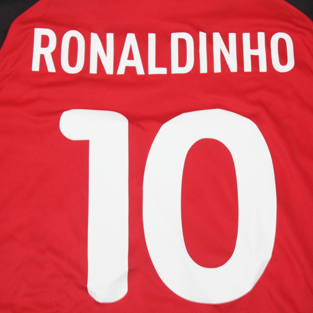 Camisa Flamengo Home 2000 - Versão Retrô "Ronaldinho" Nº 10 - Imagem 2
