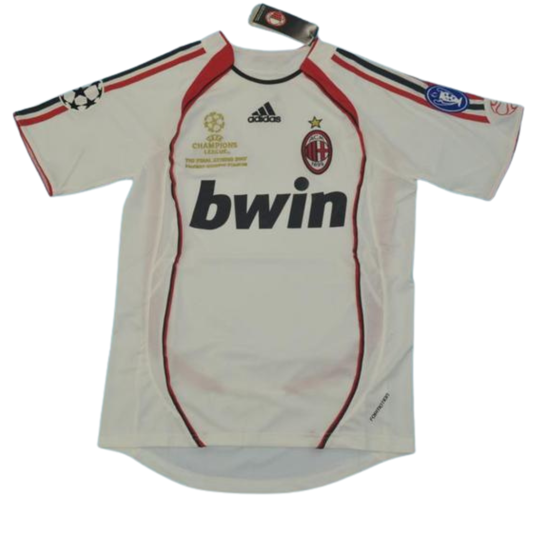 Camisa Retrô Milan Away UCL Finale Versão 2007 "Maldini" N°.3 - Imagem 2