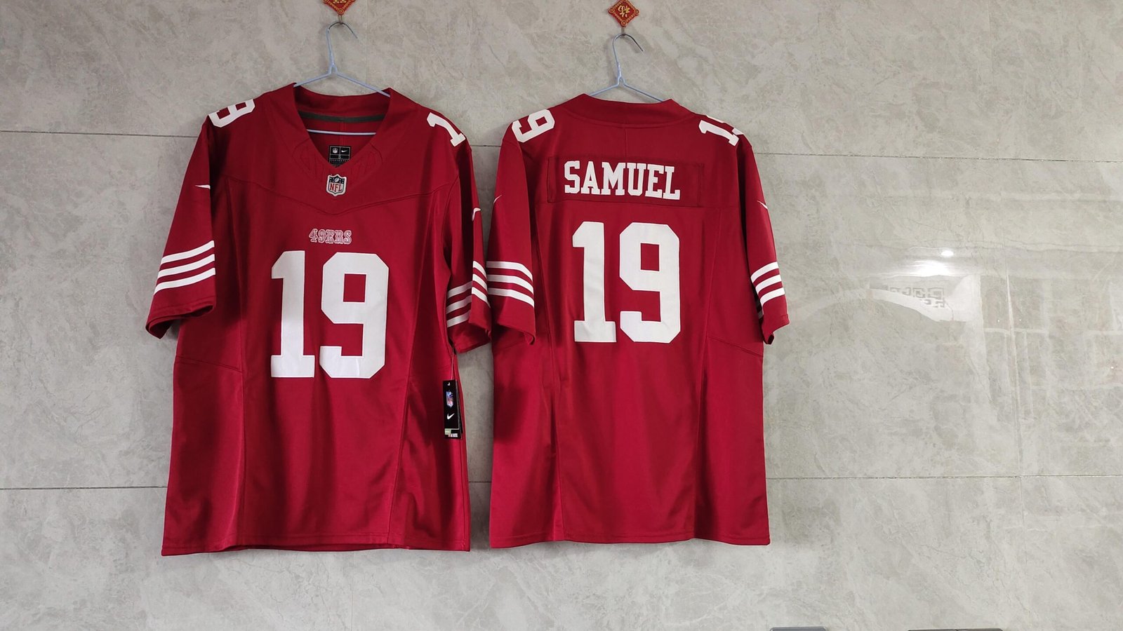 Camisa NFL San Francisco 49ers Vapor F.U.S.E. Limited Jersey Vermelha - Imagem 5