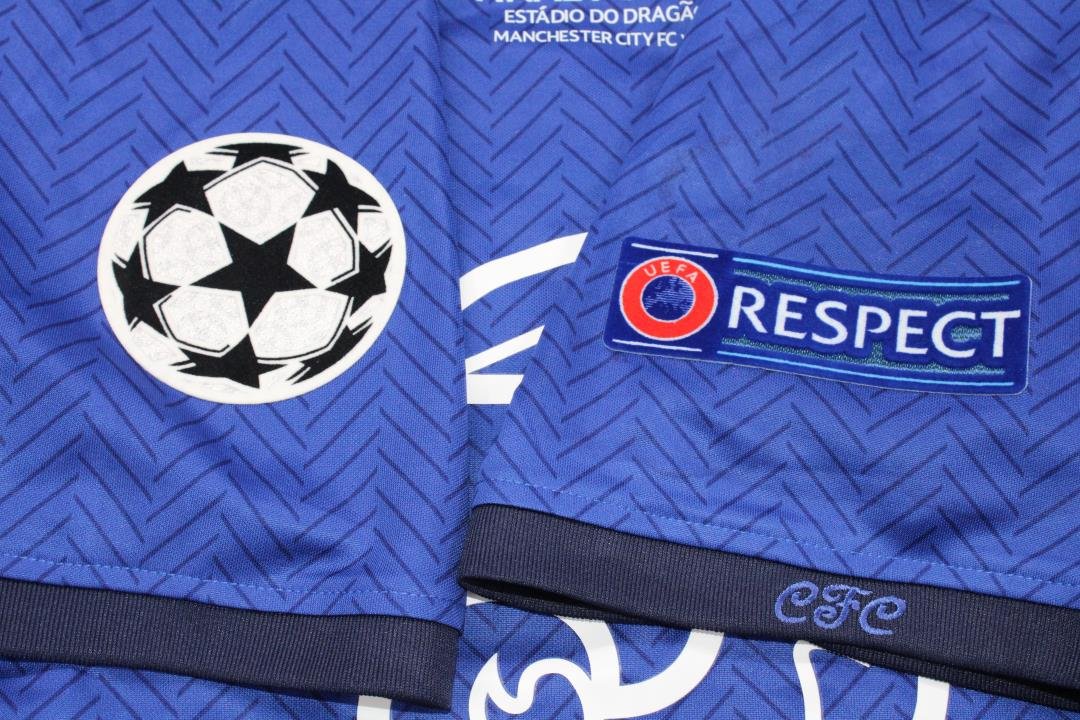 Camisa Chelsea UCL Final 20/21 - Versão Retrô "Kanté" Nº 7 - Imagem 7