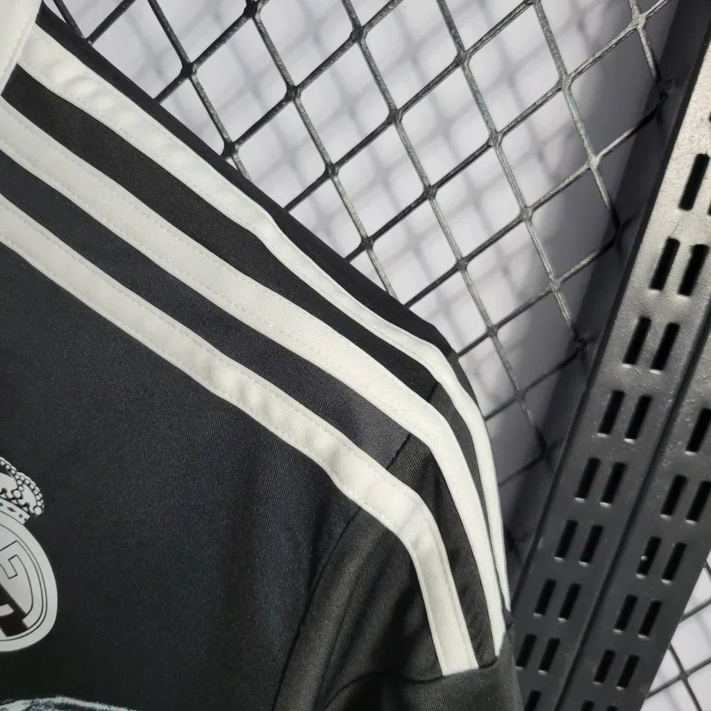 Camisa Retrô Real Madrid III Third 2014/15 Masculino Preto - Imagem 4