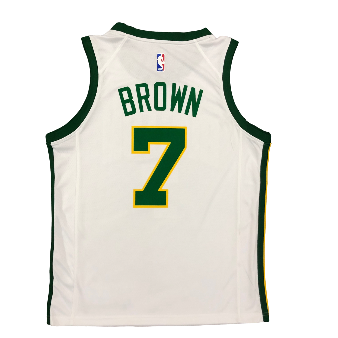Regata NBA Boston Celtics Authentic Brown 7 - Branca - Imagem 2