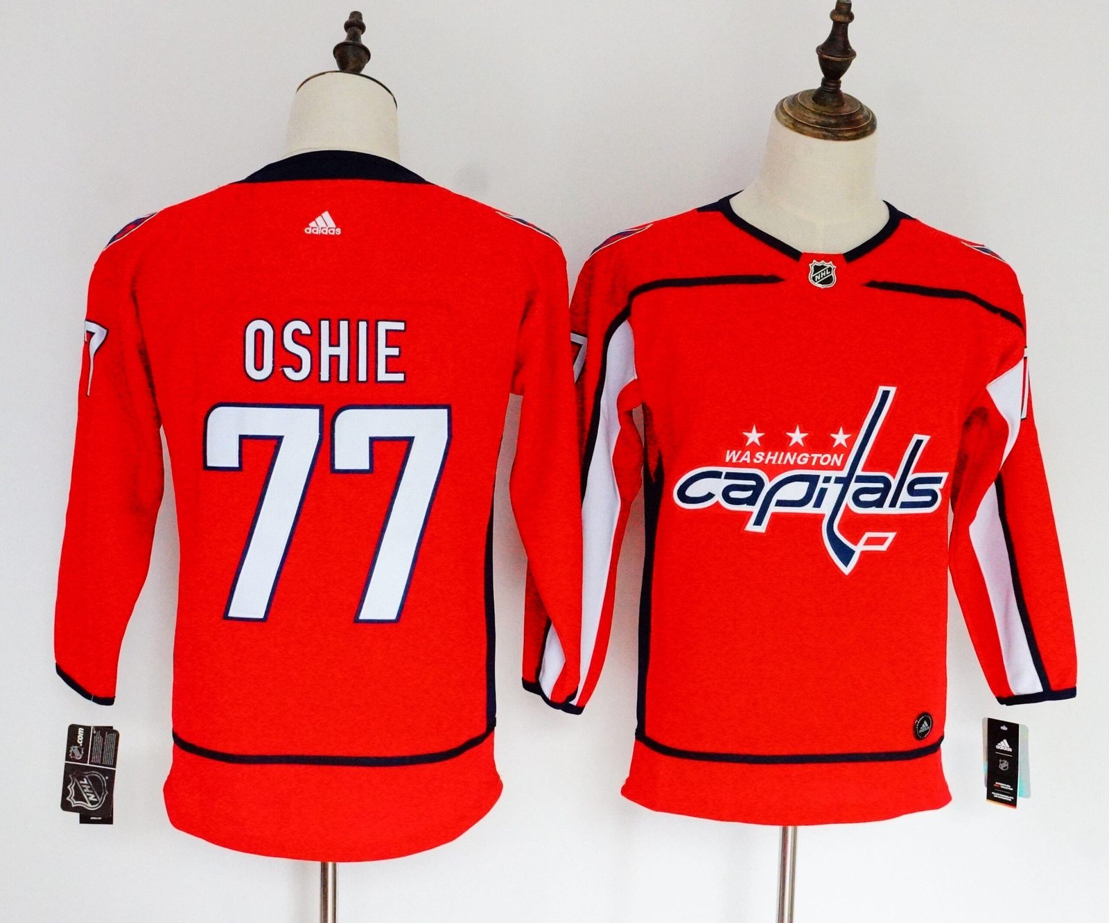 Jersey Washington Capitals Vermelha - Imagem 2