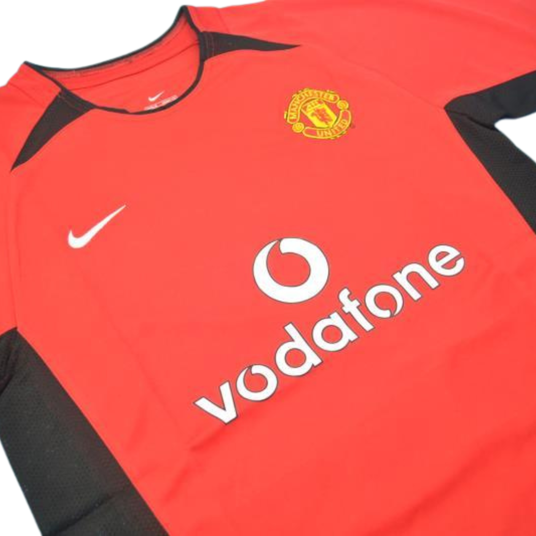 Camisa Manchester United Home 02/04 - Versão Retrô - Imagem 7