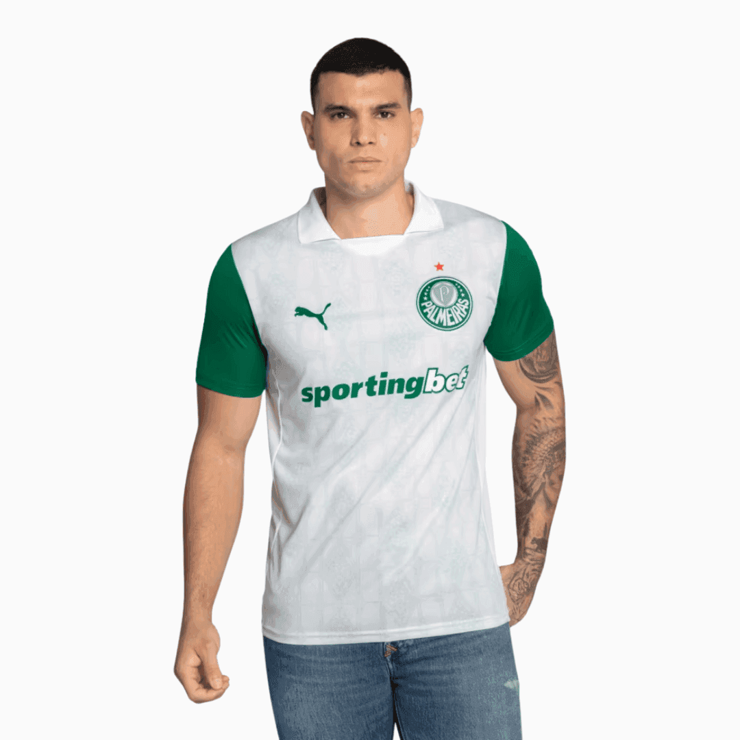 Camisa Palmeiras 2025/26 II - Estevão N° 41 - Imagem 7