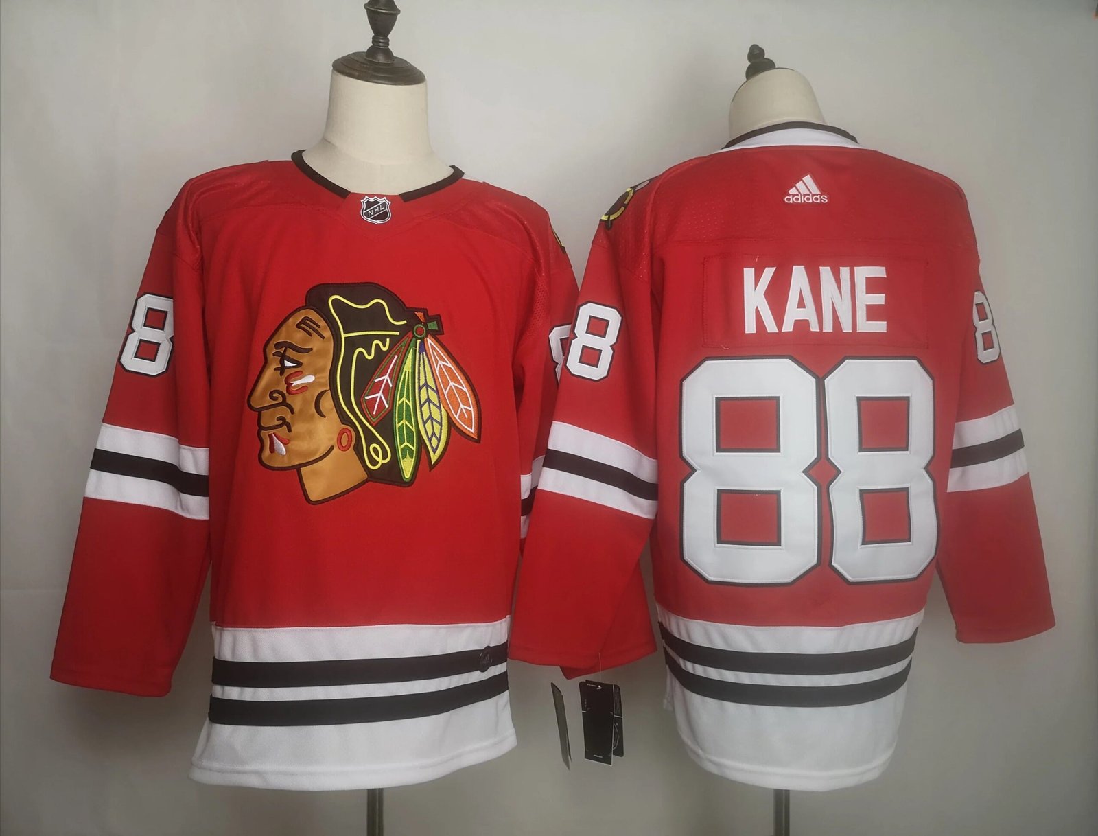 Camisa NHL Chicago Blackhawks Jersey Vermelha - Imagem 2