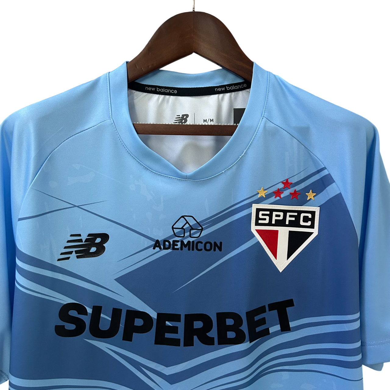 Camisa São Paulo Treino 25/26 Masculina - Azul - Imagem 2