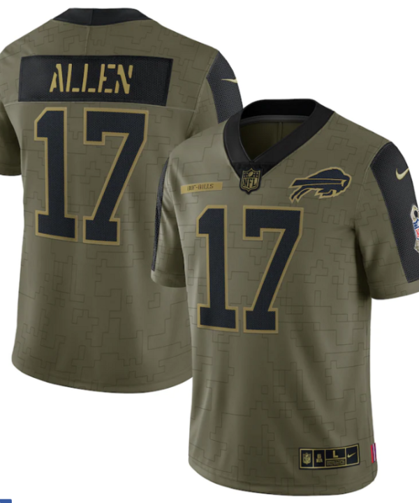 Camisa NFL Buffalo Bills Vapor Limited Jersey Salute To Service 2021