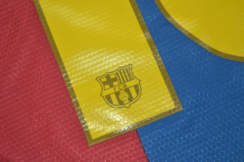 Camisa Barcelona Manga Longa 07/08 - Versão Retrô "Ronaldinho" Nº 10 - Imagem 13