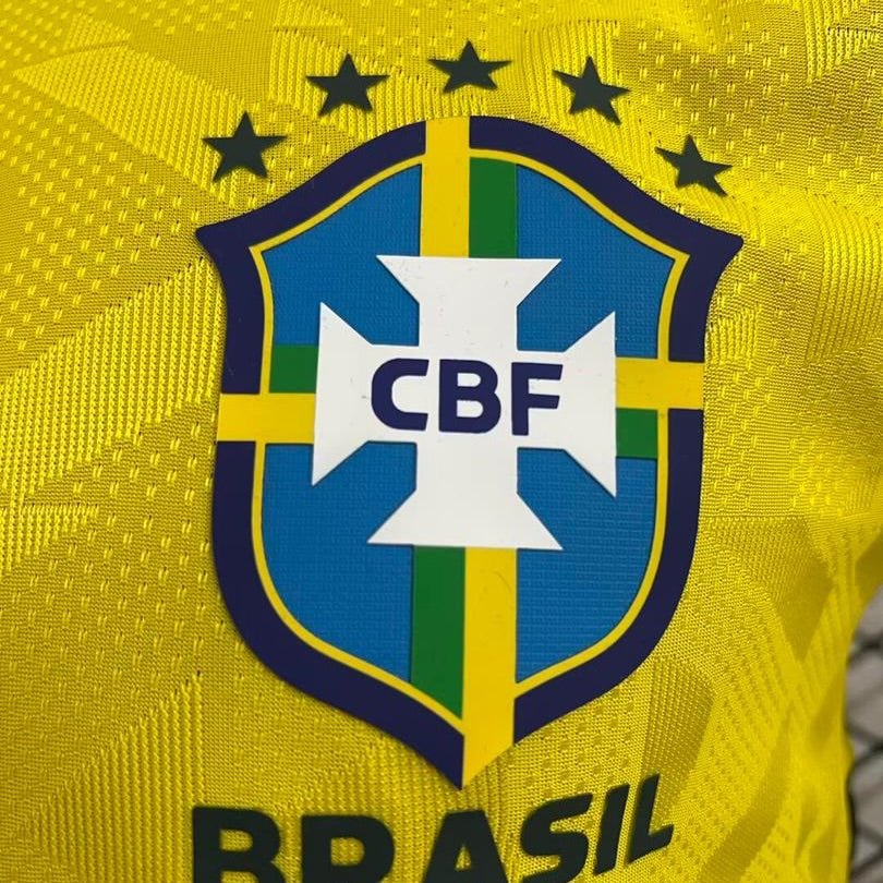 Camisa Brasil I 2026/27 Jogador Amarela - Imagem 2