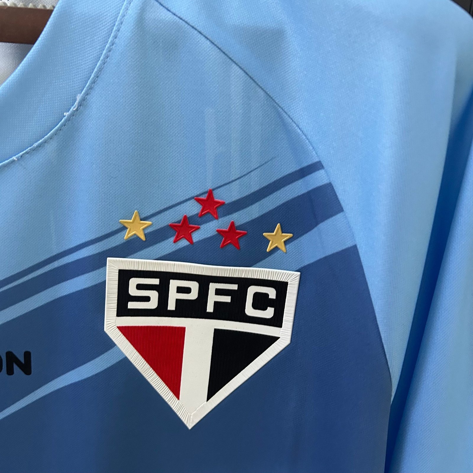 Camisa São Paulo Treino 25/26 Masculina - Azul - Imagem 4