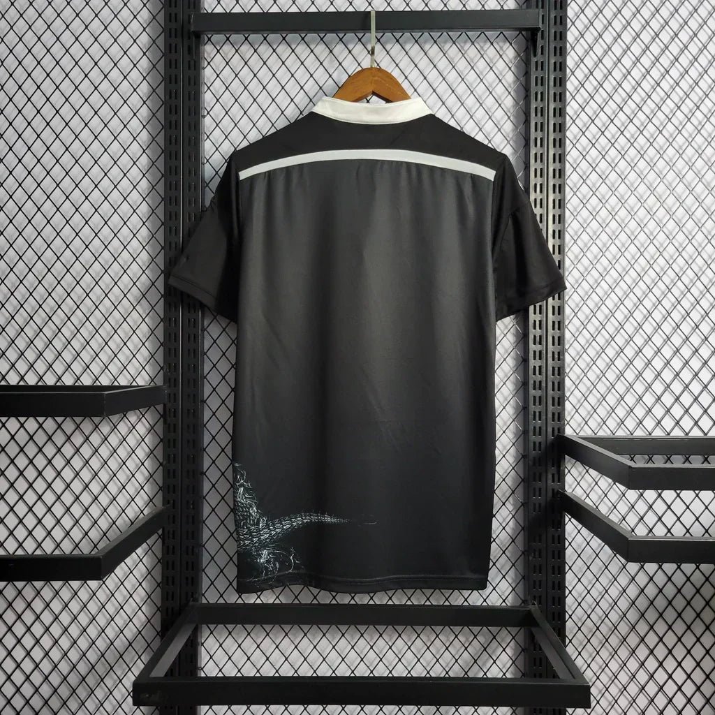 Camisa Retrô Real Madrid III Third 2014/15 Masculino Preto - Imagem 2