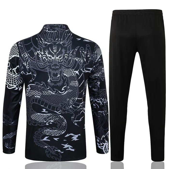 Conjunto Treino Real Madrid Dragon 23/24 - Preto - Imagem 2