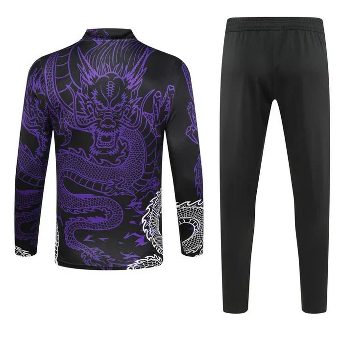 Conjunto Treino Real Madrid Dragon 24/25 - Roxa - Imagem 2