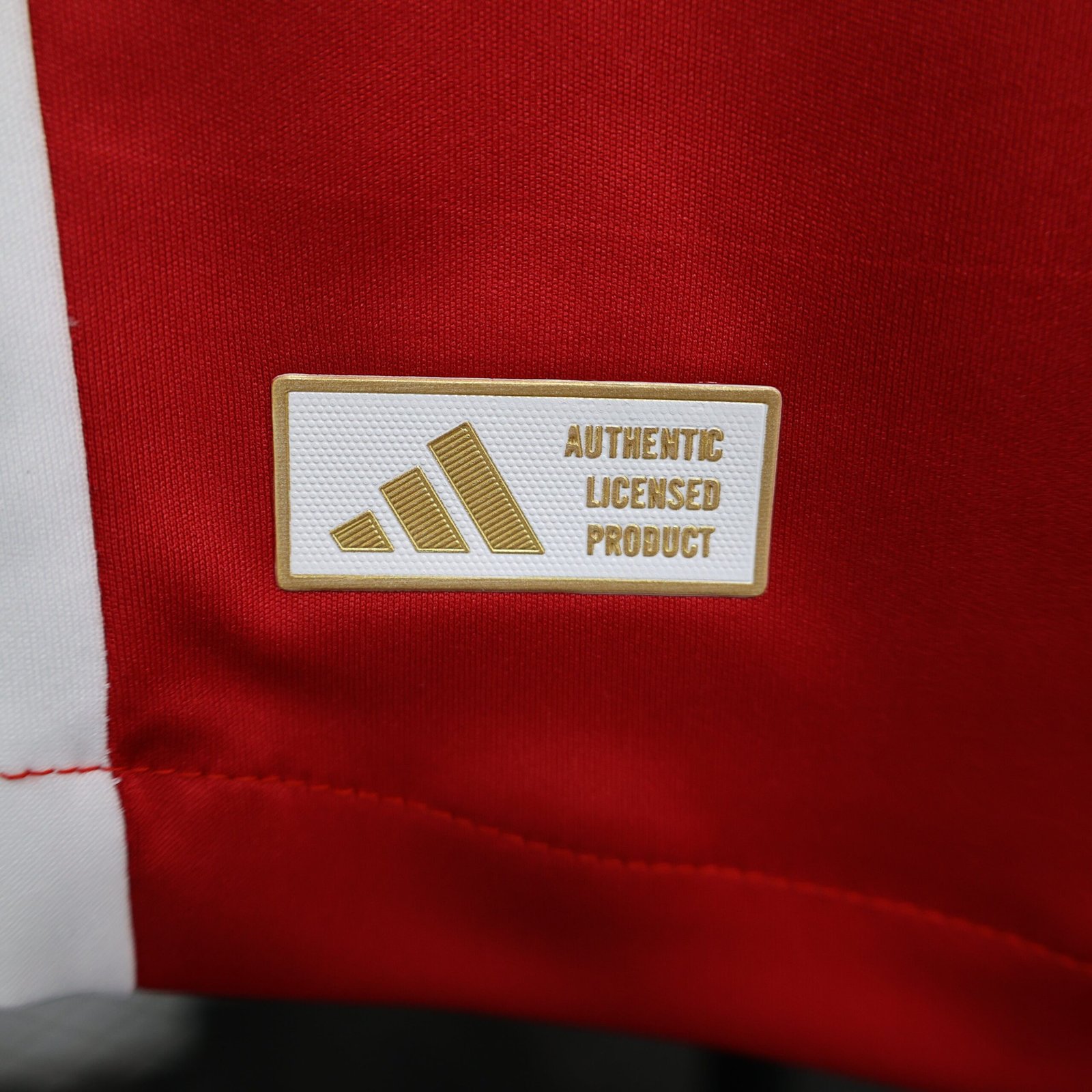 Camisa Ajax Home 2024/25 Jogador Masculino - Vermelha e Branca - Imagem 3