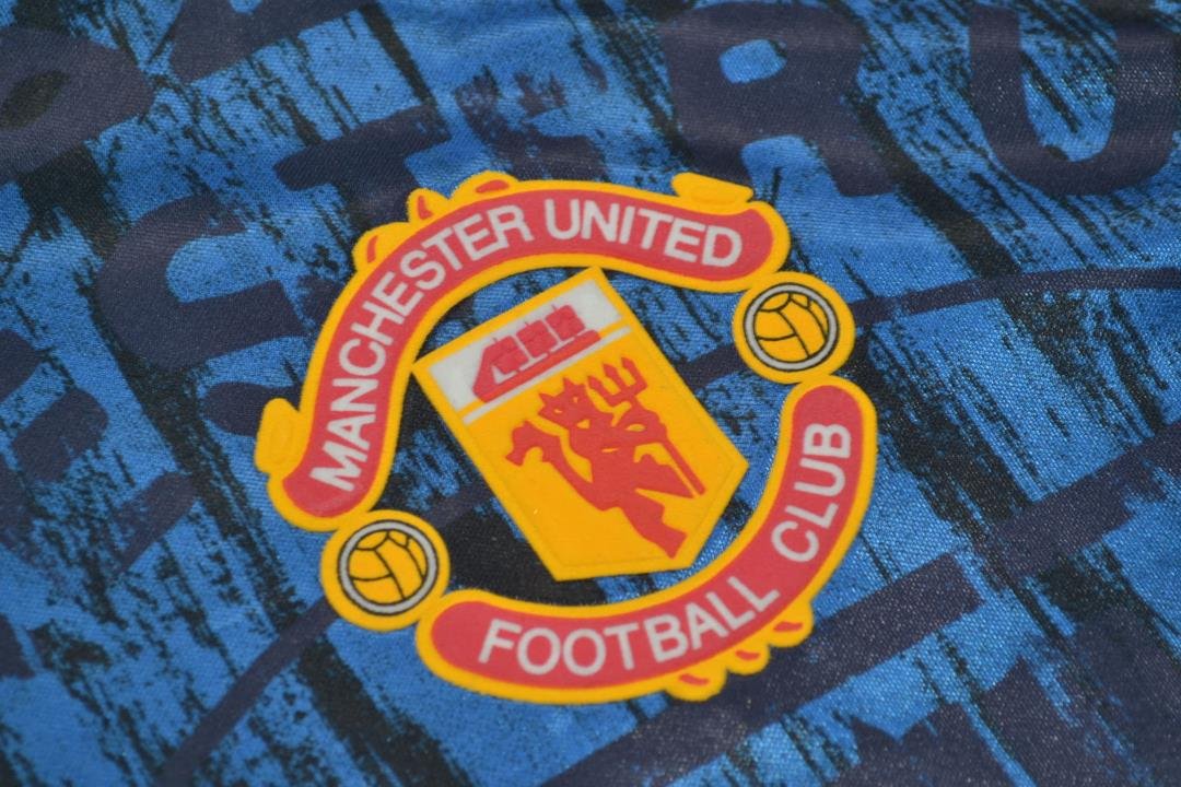 Camisa Manchester United Away 92/93 - Versão Retrô "Cantona" Nº 7 - Imagem 4