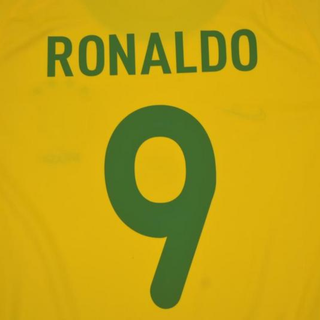 Camisa Retrô Brasil Home 2000 "Ronaldo" N°.9 - Imagem 9