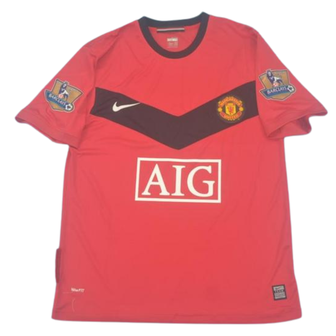 Camisa Manchester United Home 09/10 - Versão Retrô "Valencia" Nº 25 - Imagem 2
