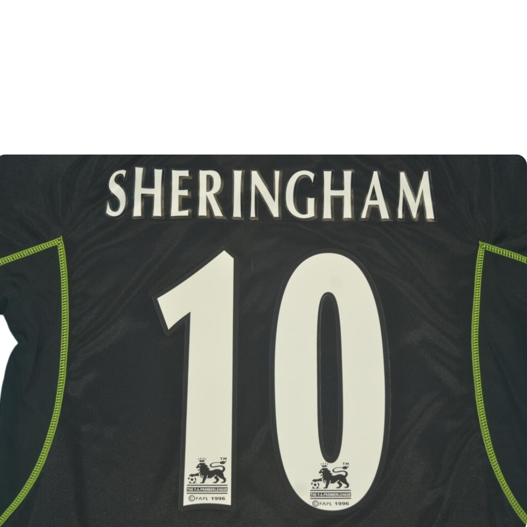 Camisa Manchester United Away 98/00 - Versão Retrô "Sheringham" Nº 10 - Imagem 10