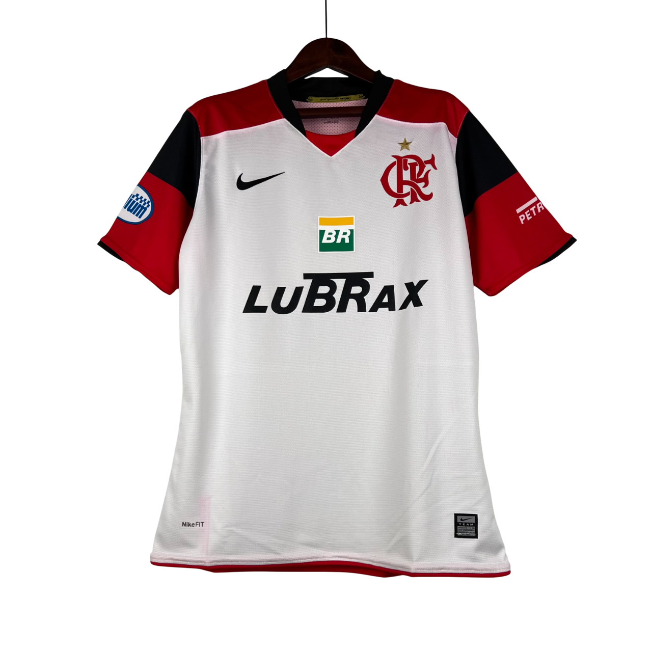 Camisa Flamengo lI Retro 2008/09 - Branca e Vermelha