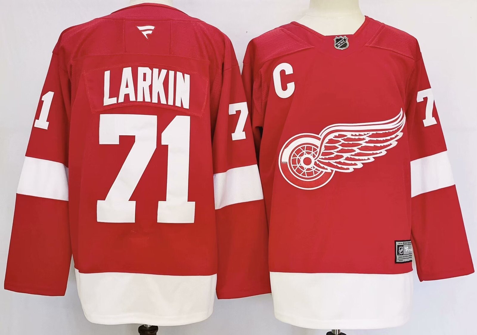 Camisa NHL Detroit Red Wings Fanatics Jersey Vermelha - Imagem 2