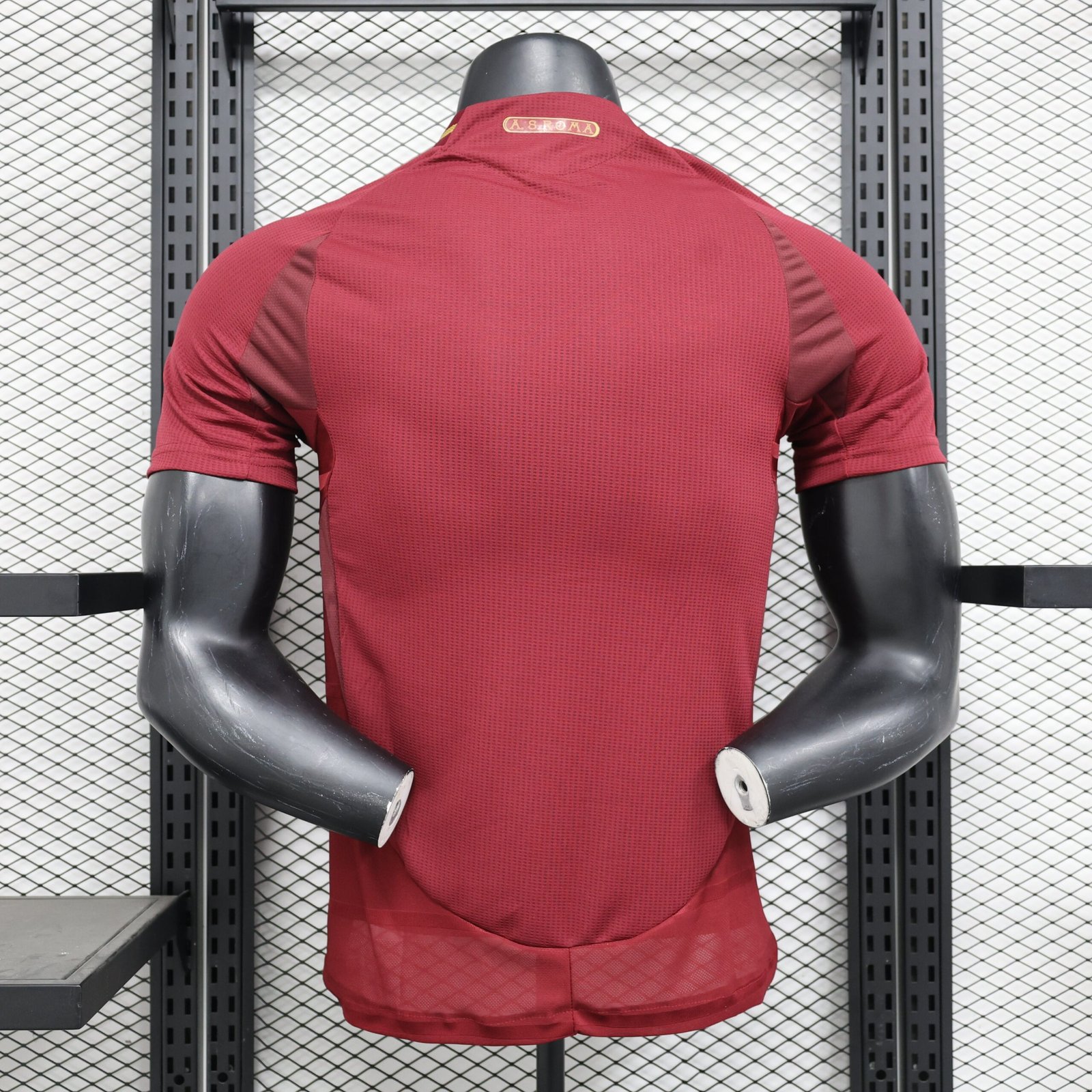 Camisa Roma Home 2024/25 Jogador Masculino - Vermelha e Amarela - Imagem 2