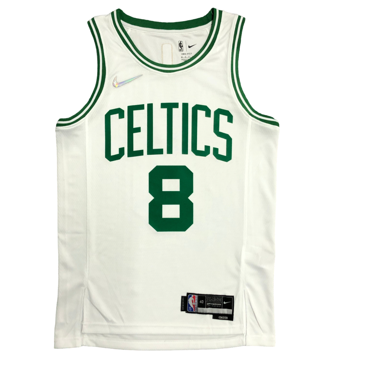 Regata NBA Boston Celtics 75 Anniversary Authentic Walker 8 - Branca