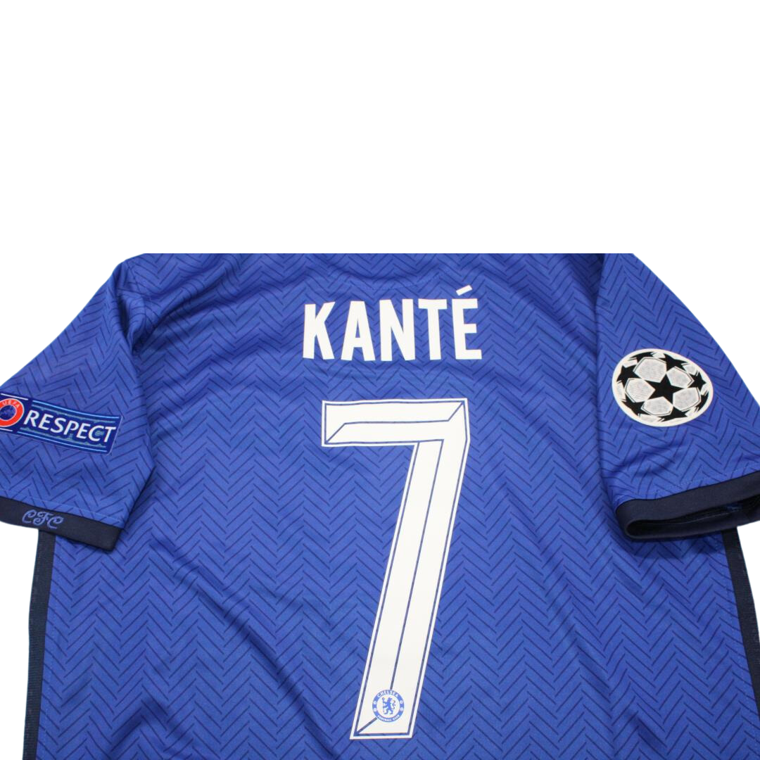 Camisa Chelsea UCL Final 20/21 - Versão Retrô "Kanté" Nº 7 - Imagem 4