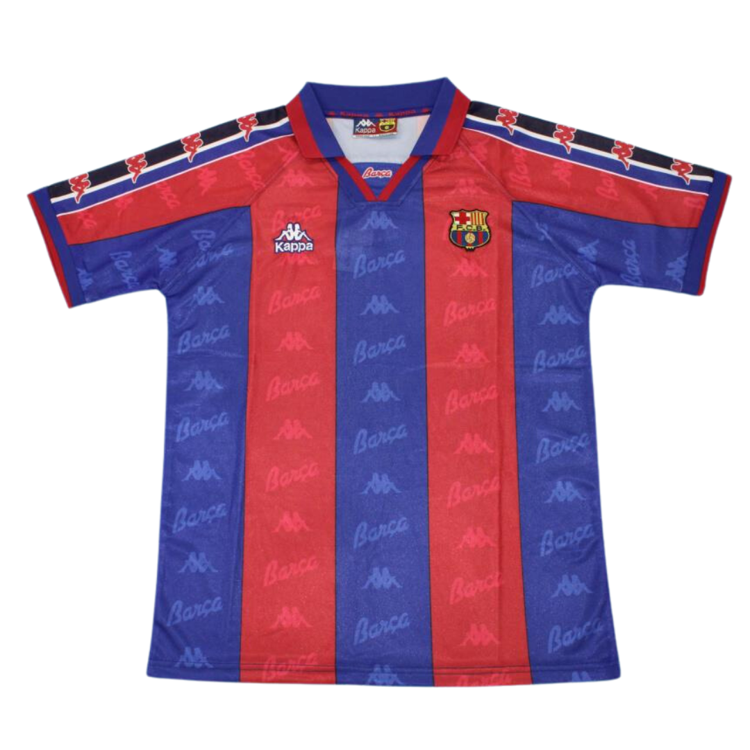 Camisa Retrô Barcelona Home 96/97 "Puyol" N°.28 - Imagem 4