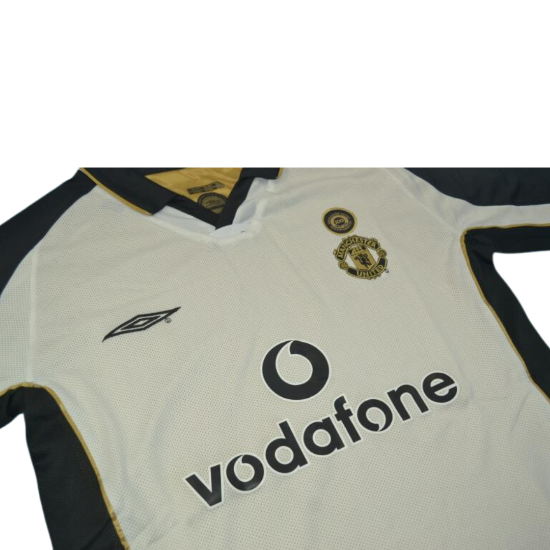 Camisa Manchester United Reversible Mode 00/01 - Versão Retrô "Beckham" Nº 7 - Imagem 29
