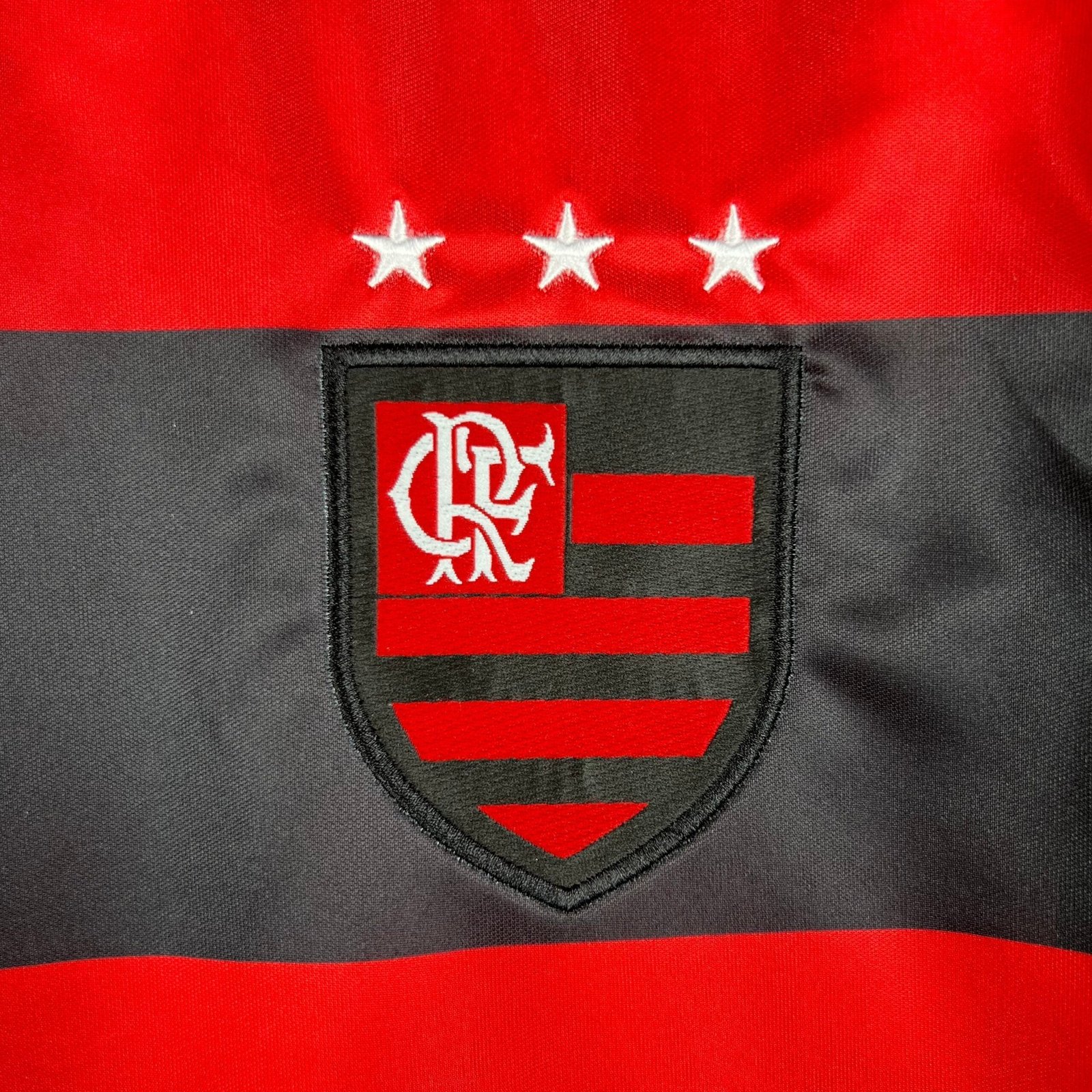 Camisa Flamengo l Retro 2000/01 - Preto e Vermelho - Imagem 3