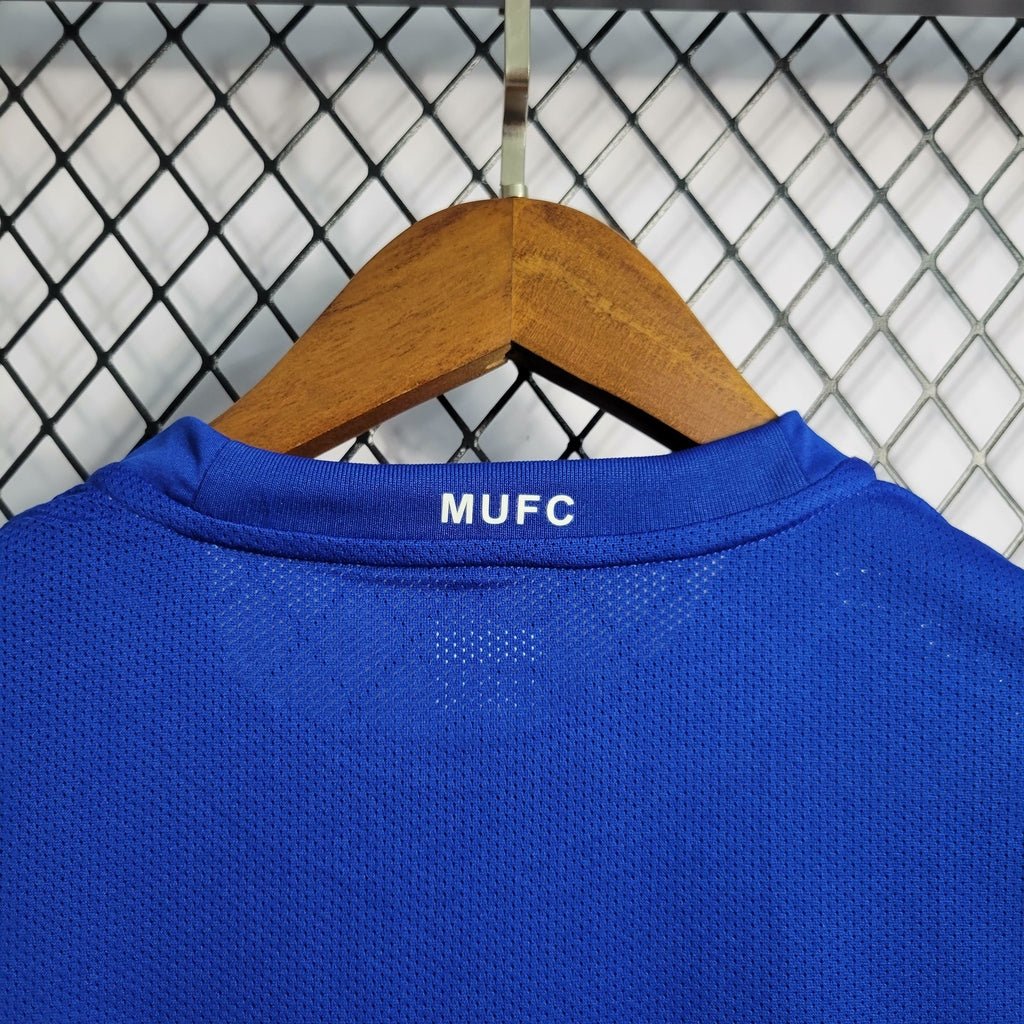 Camisa Retrô Manchester United 2007/08 Masculino Azul - Imagem 3